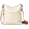image:imageThe Sak Lucia Leather Crossbody Purse  Premium Leather Womens Handbag for Everyday amp Travel  Cross Body Bag With ZipperStone