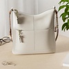 image:imageThe Sak Lucia Leather Crossbody Purse  Premium Leather Womens Handbag for Everyday amp Travel  Cross Body Bag With ZipperStone