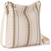 image:imageThe Sak Lucia Leather Crossbody Purse  Premium Leather Womens Handbag for Everyday amp Travel  Cross Body Bag With ZipperStone Seminyak