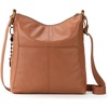 image:imageThe Sak Lucia Leather Crossbody Purse  Premium Leather Womens Handbag for Everyday amp Travel  Cross Body Bag With ZipperTobacco Floral Emboss