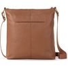 image:imageThe Sak Lucia Leather Crossbody Purse  Premium Leather Womens Handbag for Everyday amp Travel  Cross Body Bag With ZipperTobacco Seminyak