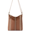 image:imageThe Sak Lucia Leather Crossbody Purse  Premium Leather Womens Handbag for Everyday amp Travel  Cross Body Bag With ZipperTobacco Seminyak