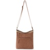 image:imageThe Sak Lucia Leather Crossbody Purse  Premium Leather Womens Handbag for Everyday amp Travel  Cross Body Bag With ZipperTobacco Suede Blanket