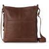 image:imageThe Sak Lucia Leather Crossbody Purse  Premium Leather Womens Handbag for Everyday amp Travel  Cross Body Bag With ZipperWhiskey Stitch
