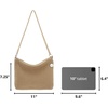 image:imageThe Sak Lumi Convertible Crossbody Purse  Womens Handbag for Everyday amp Travel 3in1 Small Crossbody in Crochet amp LeatherBamboo
