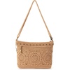 image:imageThe Sak Lumi Convertible Crossbody Purse  Womens Handbag for Everyday amp Travel 3in1 Small Crossbody in Crochet amp LeatherBamboo Medallion