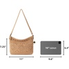 image:imageThe Sak Lumi Convertible Crossbody Purse  Womens Handbag for Everyday amp Travel 3in1 Small Crossbody in Crochet amp LeatherBamboo Medallion
