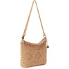 image:imageThe Sak Lumi Convertible Crossbody Purse  Womens Handbag for Everyday amp Travel 3in1 Small Crossbody in Crochet amp LeatherBamboo Medallion