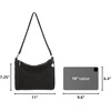 image:imageThe Sak Lumi Convertible Crossbody Purse  Womens Handbag for Everyday amp Travel 3in1 Small Crossbody in Crochet amp LeatherBlack