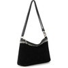 image:imageThe Sak Lumi Convertible Crossbody Purse  Womens Handbag for Everyday amp Travel 3in1 Small Crossbody in Crochet amp LeatherBlack Suede