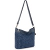 image:imageThe Sak Lumi Convertible Crossbody Purse  Womens Handbag for Everyday amp Travel 3in1 Small Crossbody in Crochet amp LeatherDenim Tonal Straw