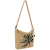 image:imageThe Sak Lumi Convertible Crossbody Purse  Womens Handbag for Everyday amp Travel 3in1 Small Crossbody in Crochet amp LeatherPalm Tree