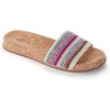image:imageThe Sak Mendocino Slide Sandal in Crochet Slip On SandalsEden Stripe