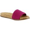 image:imageThe Sak Mendocino Slide Sandal in Crochet Slip On SandalsPinkberry