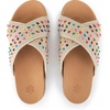 image:imageThe Sak Penelope Slide Sandal  Womens Flat Fashion Slides with Soft Cushion Sole Hand Crochet Slip On Sandals For EverydayEcru Multi Beads