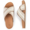 image:imageThe Sak Penelope Slide Sandal  Womens Flat Fashion Slides with Soft Cushion Sole Hand Crochet Slip On Sandals For EverydayStone Neutral Seminyak