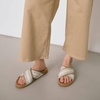 image:imageThe Sak Penelope Slide Sandal  Womens Flat Fashion Slides with Soft Cushion Sole Hand Crochet Slip On Sandals For EverydayStone Neutral Seminyak