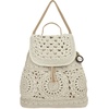 image:imageThe Sak Sayulita Backpack  Hand Crochet Womens Backpack for Everyday amp Travel  Daypack With Adjustable amp Removable StrapsNatural Medallion