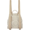 image:imageThe Sak Sayulita Backpack  Hand Crochet Womens Backpack for Everyday amp Travel  Daypack With Adjustable amp Removable StrapsNatural Medallion