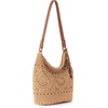 image:imageThe Sak Sequoia Hobo Bag  Hand Crochet Large Womens Purse for Everyday amp Travel  Durable Handbag amp Tote With Zipper PocketBamboo Medallion