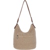 image:imageThe Sak Sequoia Hobo Bag  Hand Crochet Large Womens Purse for Everyday amp Travel  Durable Handbag amp Tote With Zipper PocketBamboo Static