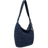 image:imageThe Sak Sequoia Hobo Bag  Hand Crochet Large Womens Purse for Everyday amp Travel  Durable Handbag amp Tote With Zipper PocketDenim Primrose Straw