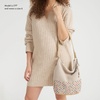 image:imageThe Sak Sequoia Hobo Bag  Hand Crochet Large Womens Purse for Everyday amp Travel  Durable Handbag amp Tote With Zipper PocketEcru Multi Bead