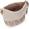 image:imageThe Sak Sequoia Hobo Bag  Hand Crochet Large Womens Purse for Everyday amp Travel  Durable Handbag amp Tote With Zipper PocketEcru Multi Bead