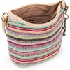image:imageThe Sak Sequoia Hobo Bag  Hand Crochet Large Womens Purse for Everyday amp Travel  Durable Handbag amp Tote With Zipper PocketEden Stripe