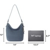 image:imageThe Sak Sequoia Hobo Bag  Hand Crochet Large Womens Purse for Everyday amp Travel  Durable Handbag amp Tote With Zipper PocketMaritime