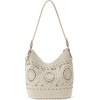 image:imageThe Sak Sequoia Hobo Bag  Hand Crochet Large Womens Purse for Everyday amp Travel  Durable Handbag amp Tote With Zipper PocketNatural Medallion