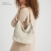 image:imageThe Sak Sequoia Hobo Bag  Hand Crochet Large Womens Purse for Everyday amp Travel  Durable Handbag amp Tote With Zipper PocketNatural Medallion
