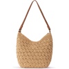 image:imageThe Sak Sequoia Hobo Bag  Hand Crochet Large Womens Purse for Everyday amp Travel  Durable Handbag amp Tote With Zipper PocketNatural Primrose Straw
