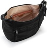 image:imageThe Sak Sequoia Hobo Bag  Premium Large Leather Womens Handbag for Everyday amp Travel  Durable Purse With Zipper PocketBlack