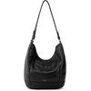 image:imageThe Sak Sequoia Hobo Bag  Premium Large Leather Womens Handbag for Everyday amp Travel  Durable Purse With Zipper PocketBlack