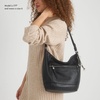 image:imageThe Sak Sequoia Hobo Bag  Premium Large Leather Womens Handbag for Everyday amp Travel  Durable Purse With Zipper PocketBlack