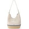 image:imageThe Sak Sequoia Hobo Bag  Premium Large Leather Womens Handbag for Everyday amp Travel  Durable Purse With Zipper PocketCoastal Block Espadrille