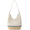 image:imageThe Sak Sequoia Hobo Bag  Premium Large Leather Womens Handbag for Everyday amp Travel  Durable Purse With Zipper PocketCoastal Block Espadrille