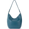 image:imageThe Sak Sequoia Hobo Bag  Premium Large Leather Womens Handbag for Everyday amp Travel  Durable Purse With Zipper PocketDeep Teal