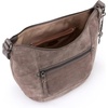 image:imageThe Sak Sequoia Hobo Bag  Premium Large Leather Womens Handbag for Everyday amp Travel  Durable Purse With Zipper PocketMushroom Suede
