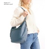 image:imageThe Sak Sequoia Hobo Bag  Premium Large Leather Womens Handbag for Everyday amp Travel  Durable Purse With Zipper PocketRosewood