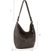 image:imageThe Sak Sequoia Hobo Bag  Premium Large Leather Womens Handbag for Everyday amp Travel  Durable Purse With Zipper PocketSlate