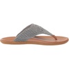 image:imageThe Sak Shana Thong Sandal in Crochet Slip On EntryDove Sparkle