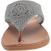 image:imageThe Sak Shana Thong Sandal in Crochet Slip On EntryDove Sparkle