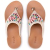 image:imageThe Sak Shana Thong Sandal in Crochet Slip On EntryEcru Bali Beads