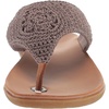 image:imageThe Sak Shana Thong Sandal in Crochet Slip On EntryMushroom