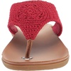 image:imageThe Sak Shana Thong Sandal in Crochet Slip On EntryRocket Red