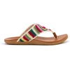 image:imageThe Sak Shana Thong Sandal in Crochet Slip On EntrySeashore Stripe With Boho Wanderlust
