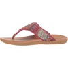 image:imageThe Sak Shana Thong Sandal in Crochet Slip On EntrySunset Stripe