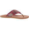 image:imageThe Sak Shana Thong Sandal in Crochet Slip On EntrySunset Stripe